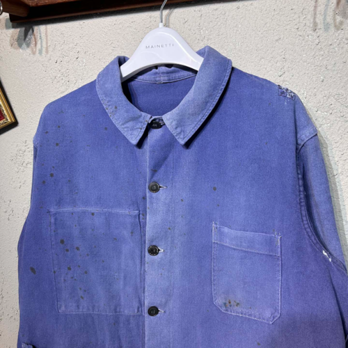 [France Vintage]50s vintage French work/chore jacket, France( ~110)