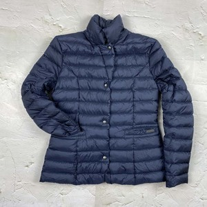 [woolrich] Navy colored Duck down light padded jacket (S)