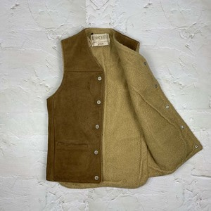 [Rancher by Schott N.Y.C] Vintage Suede leather Vest (약 90)