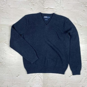[Polo by Ralph Lauren] V-neck Cotton sweater (100)