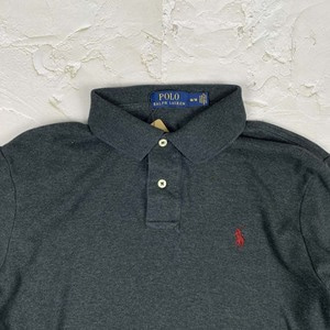 [Polo by Ralph Lauren] Dark Gray Soft touch Collar shirts (약100)