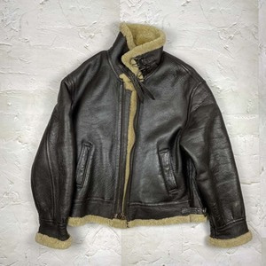 [Vtg] B3 type Sheepskin &amp; Wool jacket (105)