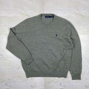 [Polo by Ralph Lauren] 100% Wool Crewneck knit (L)