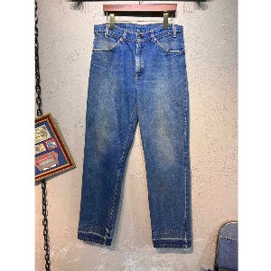 [LEVI&#039;s]late 80s Orange tab Indigo 506 jeans, made in u.s.a( ~ 32.5in)