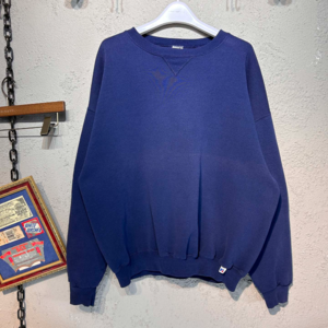 [Russell]90s vintage Blank Sweatshirt &#039;V-Stitch,&#039; (XXL)