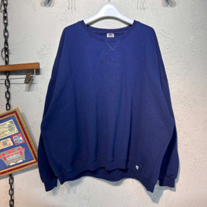 [Russell]00s Y2K vintage Blank Sweatshirt &#039;V-Stitch,&#039; (4XL)