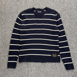 [Polo Jeans Company RL]heavy cotton Military Sweater (~95)