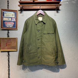 [U.S Military]70-80s original vintage A-2 Deck Jacket, made in u.s.a ( ~ 103)