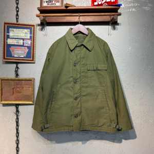 [U.S Military]70-80s original vintage A-2 Deck Jacket, made in u.s.a ( ~ 103)