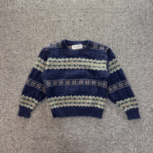 [Jack Jar; KIDs]90s vintage cotton sweater, made in u.s.a(4T)